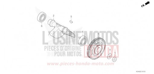 BALANCER SHAFT CBF300NAN de 2022